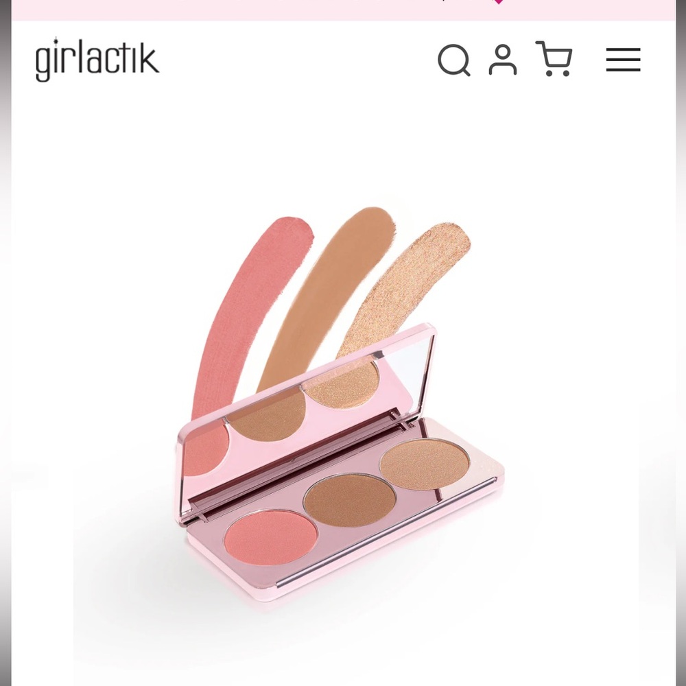 *NEW* Girlactik Blush Me & Glow Face Palette